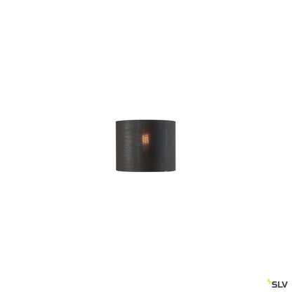 SLV FENDA Schirm Ø 20cm, rund, schwarz/Kupfer