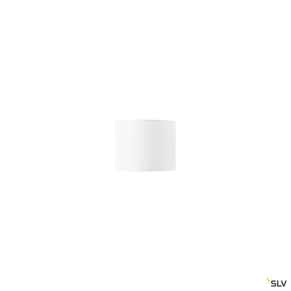 SLV FENDA Schirm Ø 20cm, rund, weiß