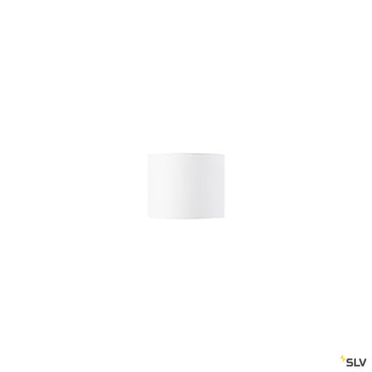 SLV FENDA Schirm Ø 20cm, rund, weiß