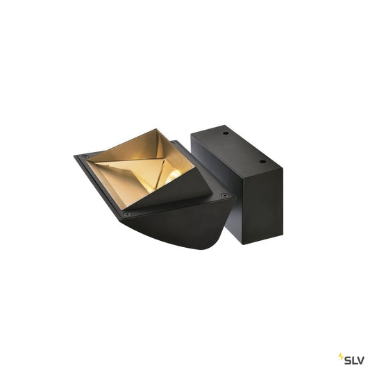 SLV MERADO FLOOD WL, LED Indoor Wandaufbauleuchte, schwarz, 3000K, 40°