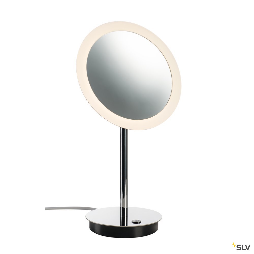 SLV MAGANDA TL, LED Tischleuchte, chrom, IP44, 3000K