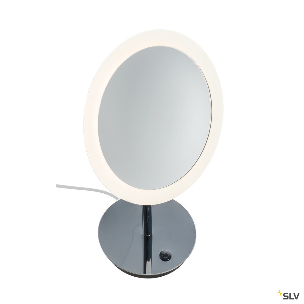 SLV MAGANDA TL, LED Tischleuchte, chrom, IP44, 3000K