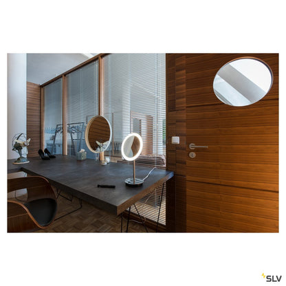 SLV MAGANDA TL, LED Tischleuchte, chrom, IP44, 3000K