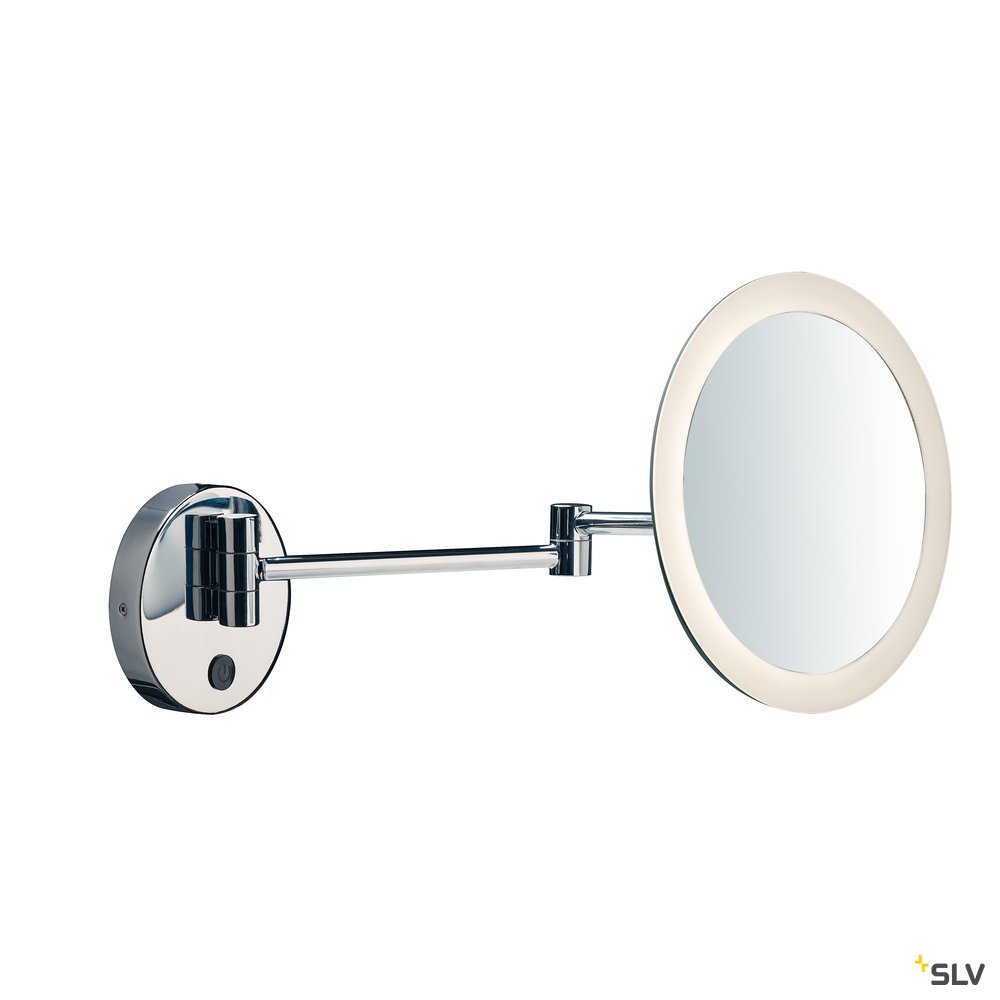 SLV MAGANDA WL, LED Outdoor Wandaufbauleuchte, chrom, IP44, 3000K