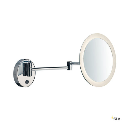 SLV MAGANDA WL, LED Outdoor Wandaufbauleuchte, chrom, IP44, 3000K