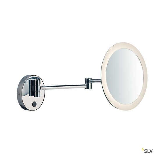SLV MAGANDA WL, LED Outdoor Wandaufbauleuchte, chrom, IP44, 3000K
