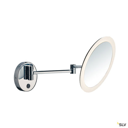SLV MAGANDA WL, LED Outdoor Wandaufbauleuchte, chrom, IP44, 3000K