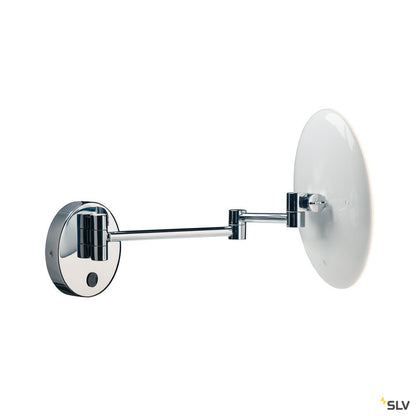 SLV MAGANDA WL, LED Outdoor Wandaufbauleuchte, chrom, IP44, 3000K