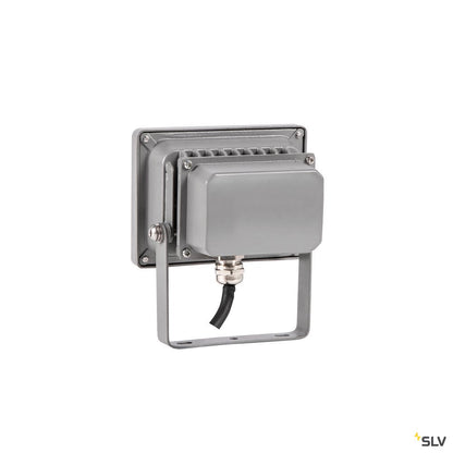 SLV LED OUTDOOR BEAM, silbergrau, 10W, warmweiss, 100°, IP65