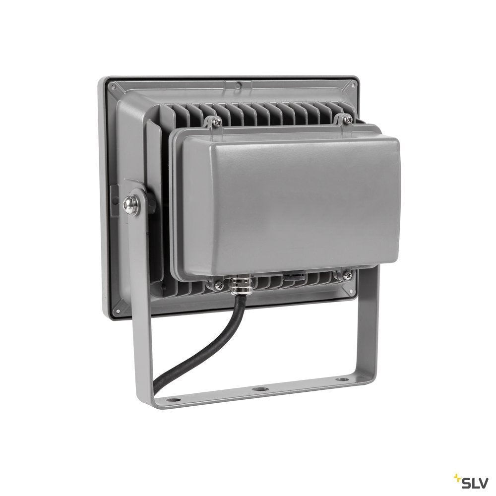 SLV LED OUTDOOR BEAM, silbergrau, 30W, weiss, 100°, IP65