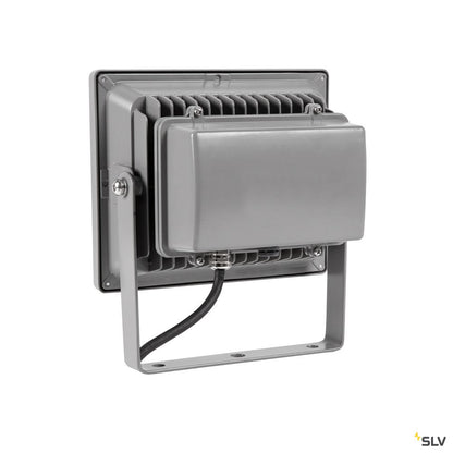 SLV LED OUTDOOR BEAM, silbergrau, 30W, weiss, 100°, IP65