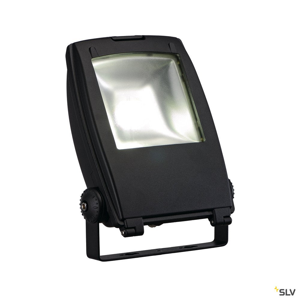 SLV LED FLOOD LIGHT, schwarz matt, 30W, weiss, 100°
