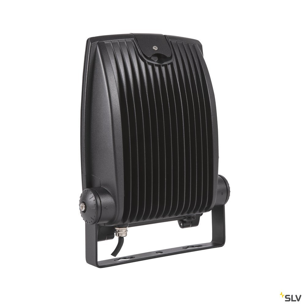 SLV LED FLOOD LIGHT, schwarz matt, 30W, warmweiss, 100°