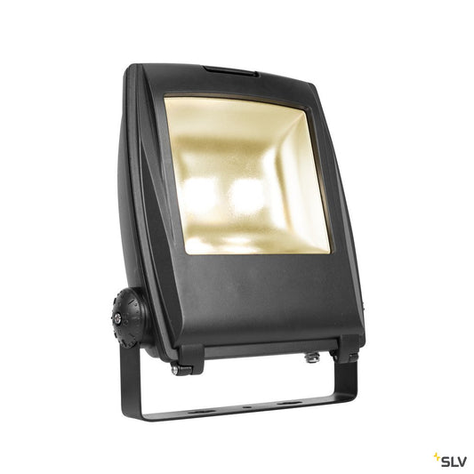 SLV LED FLOOD LIGHT 80W, schwarz, 3000K, 90°