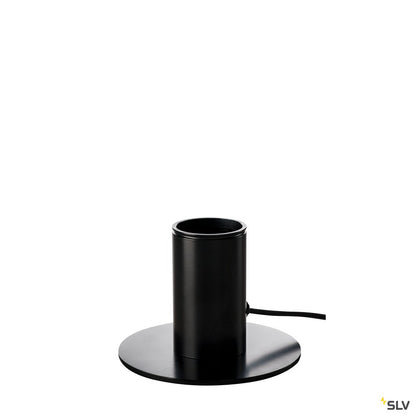 SLV FITU TL, Indoor Tischleuchte, schwarz, E27, max. 10W
