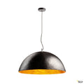 SLV FORCHINI 70 PD, Indoor Pendelleuchte, schwarz/gold, E27, max. 40W