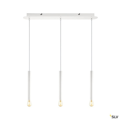 SLV FITU tripple Rosette lang, weiß