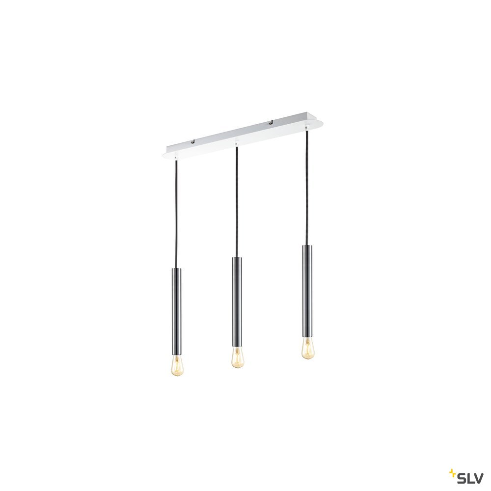 SLV FITU PD, Indoor Pendelleuchte, E27, alu br., max. 60W
