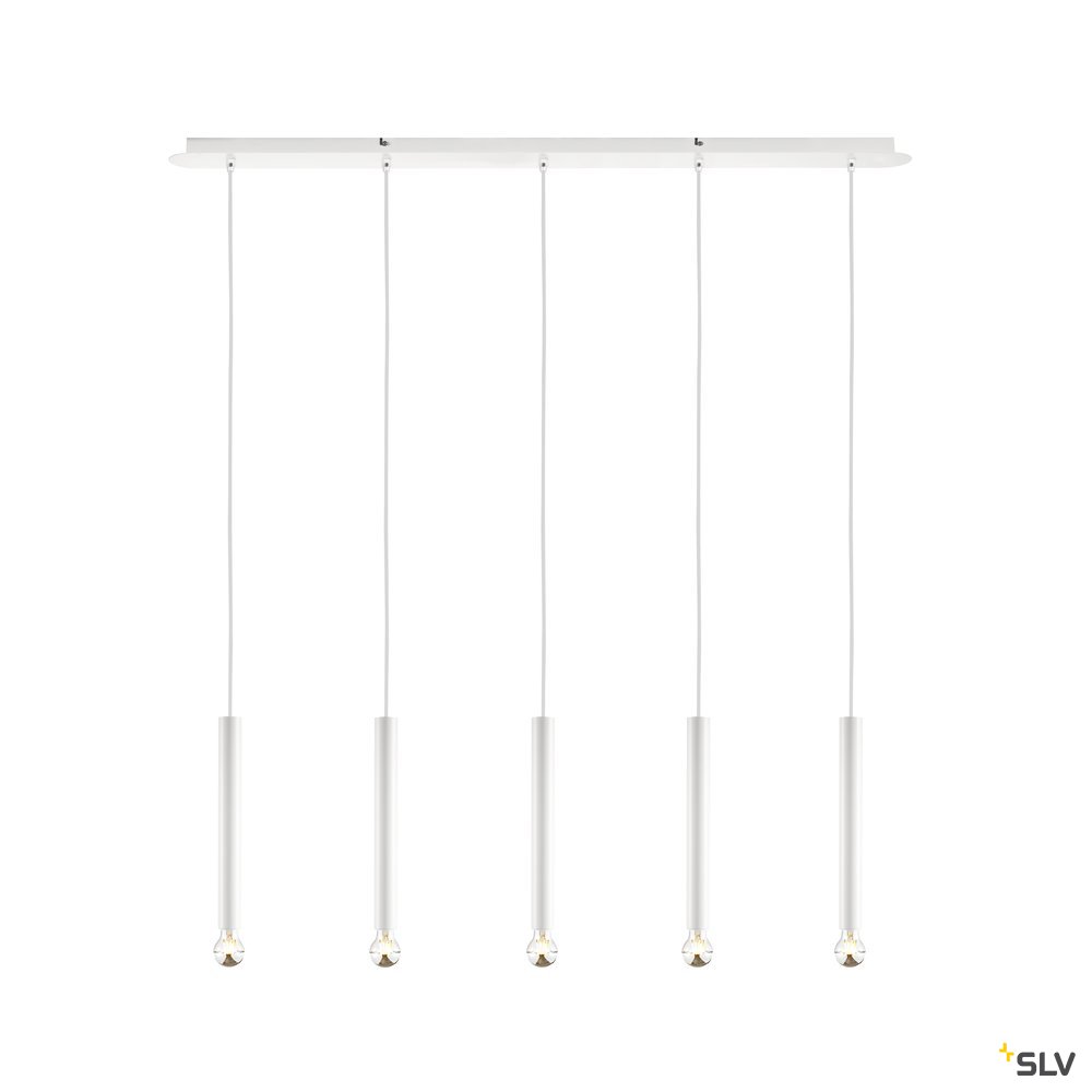 SLV FITU PD, Indoor Pendelleuchte, E27, weiß, max. 60W
