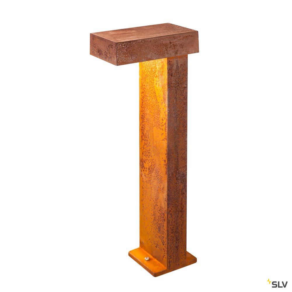 SLV RUSTY PATHLIGHT 70, LED Outdoor Stehleuchte, rost farbend, IP55, 3000K