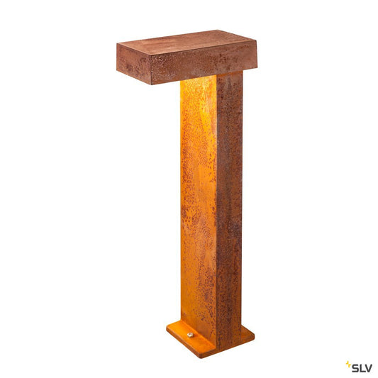 SLV RUSTY PATHLIGHT 70, LED Outdoor Stehleuchte, rost farbend, IP55, 3000K