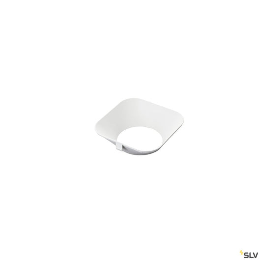 SLV RENISTO DL Abdeckung, eckig, weiß, medium