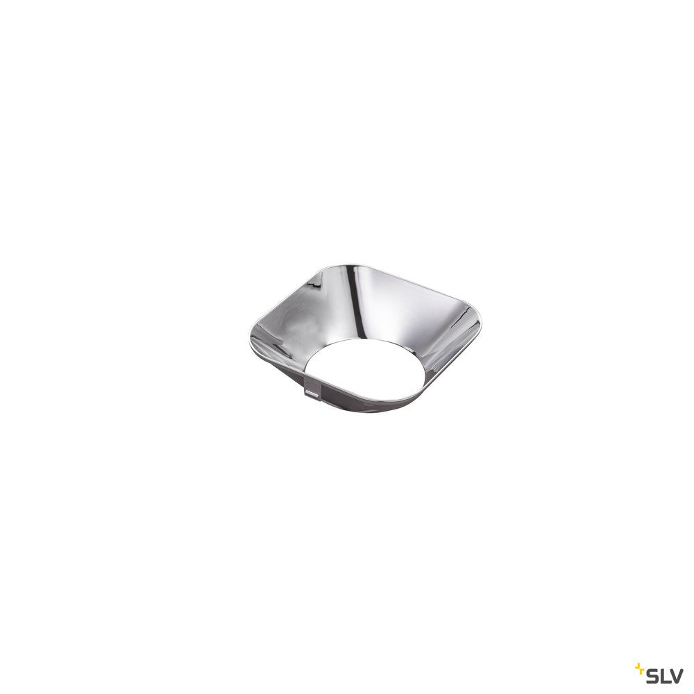 SLV RENISTO DL Abdeckung, eckig, silber, medium