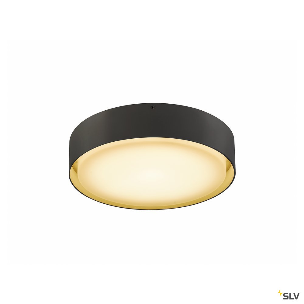 SLV LIPA CL, LED Outdoor Deckenaufbauleuchte,  IP54, anthrazit, 3000/4000K