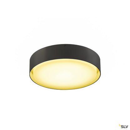 SLV LIPA CL, LED Outdoor Deckenaufbauleuchte,  IP54, anthrazit, 3000/4000K