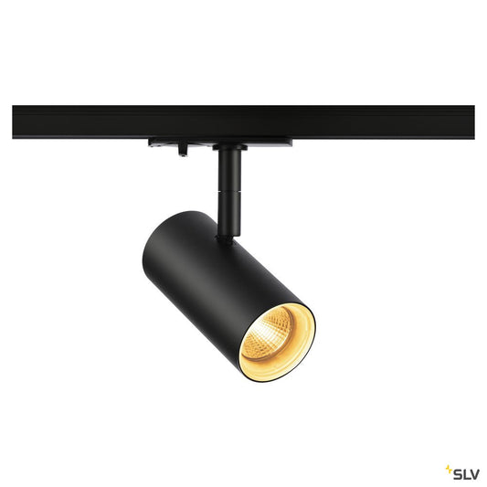 SLV NOBLO SPOT, schwarz, 2700K, 36°, inkl. 1P.-Adapter