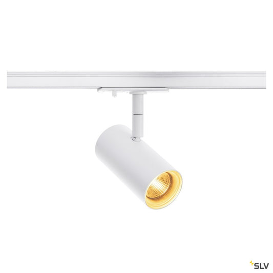 SLV NOBLO SPOT, weiß, 2700K, 36°, inkl. 1P.-Adapter