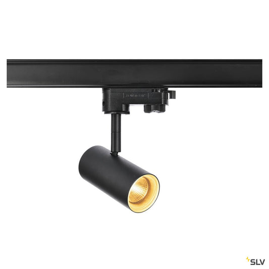SLV NOBLO SPOT , schwarz, 2700K, 36°, inkl. 3P.-Adapter