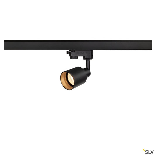SLV PURI TRACK  QPAR51 Glas, schwarz 50W, inkl. 3P.-Adapter