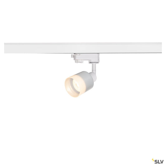 SLV PURI TRACK  QPAR51 Glas, weiß 50W, inkl. 3P.-Adapter