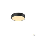 SLV MEDO 30 CW, CORONA, LED Indoor Wand- und Deckenaufbauleuchte, TRIAC, schwarz, 3000/4000K