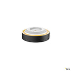 SLV MEDO 30 CW, CORONA, LED Indoor Wand- und Deckenaufbauleuchte, TRIAC, schwarz, 3000/4000K