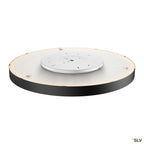SLV MEDO 90 CW CORONA, LED Indoor Wand- und Deckenaufbauleuchte TRIAC schwarz 3000/4000K