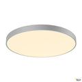 SLV MEDO 90 CW CORONA, LED Indoor Wand- und Deckenaufbauleuchte TRIAC grau 3000/4000K