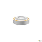 SLV MEDO 30 CW, CORONA, LED Indoor Wand- und Deckenaufbauleuchte, TRIAC, silbergrau 3000/4000K