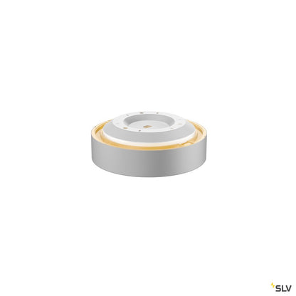 SLV MEDO 30 CW, CORONA, LED Indoor Wand- und Deckenaufbauleuchte, TRIAC, silbergrau 3000/4000K