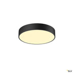 SLV MEDO 40 CW, CORONA, LED Indoor Wand- und Deckenaufbauleuchte, TRIAC, schwarz, 3000/4000K