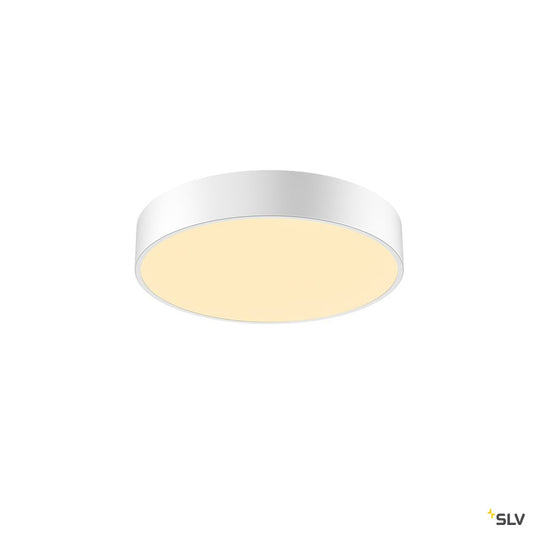 SLV MEDO 40 CW, CORONA, LED Indoor Wand- und Deckenaufbauleuchte, TRIAC, weiß, 3000/4000K