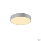 SLV MEDO 40 CW, CORONA, LED Indoor Wand- und Deckenaufbauleuchte, TRIAC, silbergrau 3000/4000K