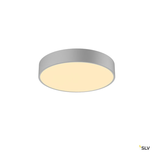SLV MEDO 40 CW, CORONA, LED Indoor Wand- und Deckenaufbauleuchte, TRIAC, silbergrau 3000/4000K