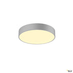 SLV MEDO 40 CW, CORONA, LED Indoor Wand- und Deckenaufbauleuchte, TRIAC, silbergrau 3000/4000K