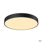 SLV MEDO 60 CW, CORONA, LED Indoor Wand- und Deckenaufbauleuchte, TRIAC, schwarz, 3000/4000K
