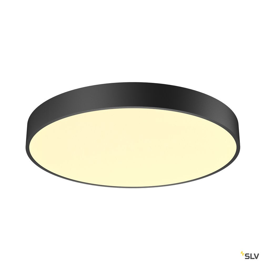 SLV MEDO 60 CW, CORONA, LED Indoor Wand- und Deckenaufbauleuchte, TRIAC, schwarz, 3000/4000K