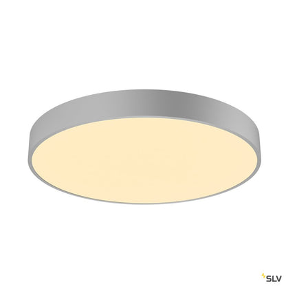 SLV MEDO 60 CW, CORONA, LED Indoor Wand- und Deckenaufbauleuchte, TRIAC, silbergrau 3000/4000K