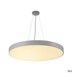 SLV MEDO 90 CW CORONA, LED Indoor Wand- und Deckenaufbauleuchte DALI grau 3000/4000K