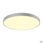 SLV MEDO 90 CW CORONA, LED Indoor Wand- und Deckenaufbauleuchte DALI grau 3000/4000K